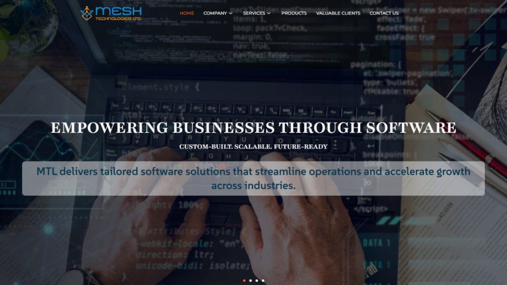 Mesh Technologies LTD Screenshot