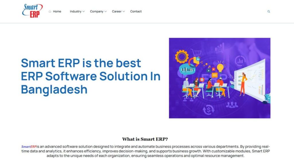smart erp Screenshot