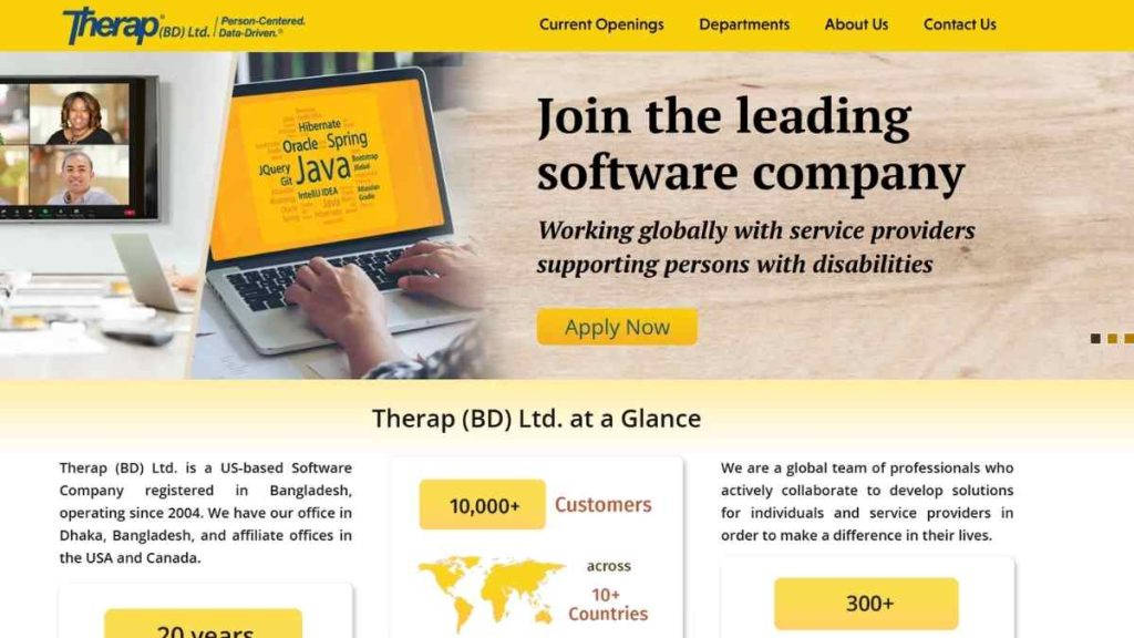 Therap (Bd) Ltd Screenshot