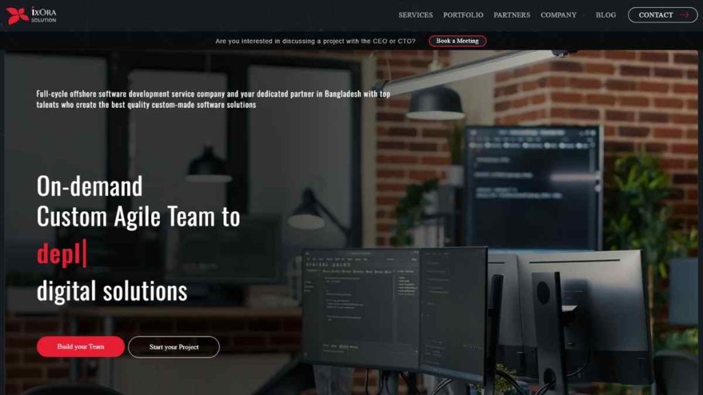 iXora Solution Ltd Screenshot